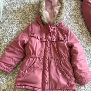 Carter's Pink Puffer Jacket with Cozy Hood